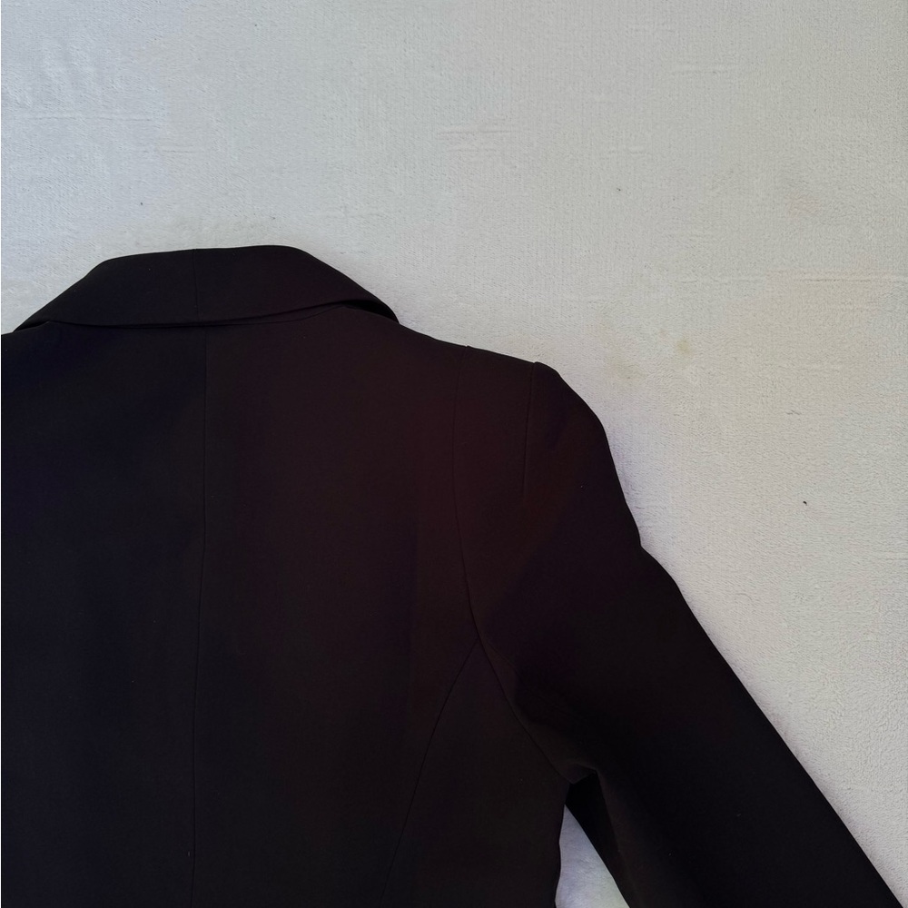 Trouve Sleek Black Blazer Jacket size XS - Picture 15 of 15